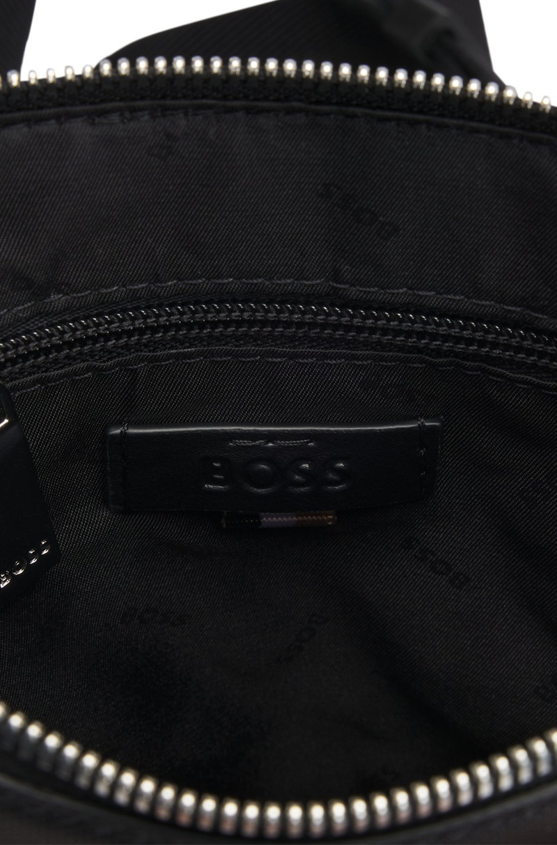 TEXTURED ENVELOPE BAG WITH LOGO HARDWARE 6