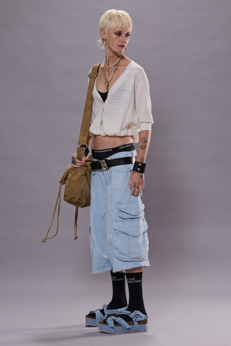 R13 BERMUDA CARGO SHORT outlook