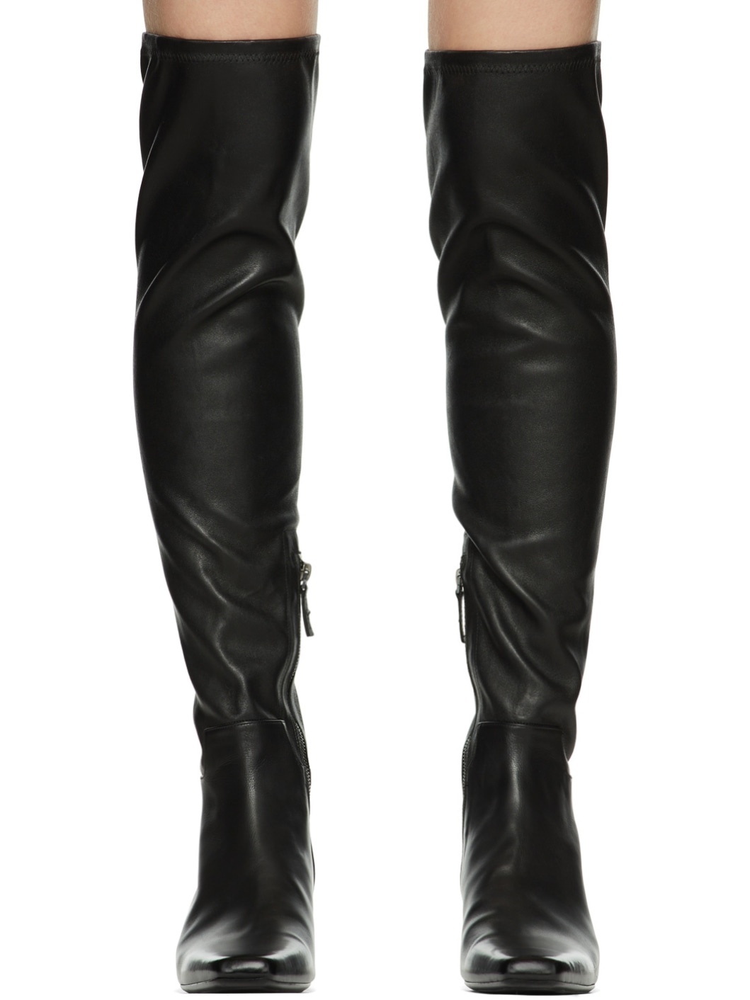 Black Pannelletto Estiva Boots - 2