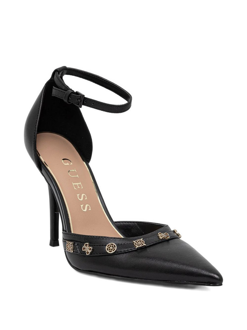 GUESS USA Nanae ankle strap embellishment pumps outlook