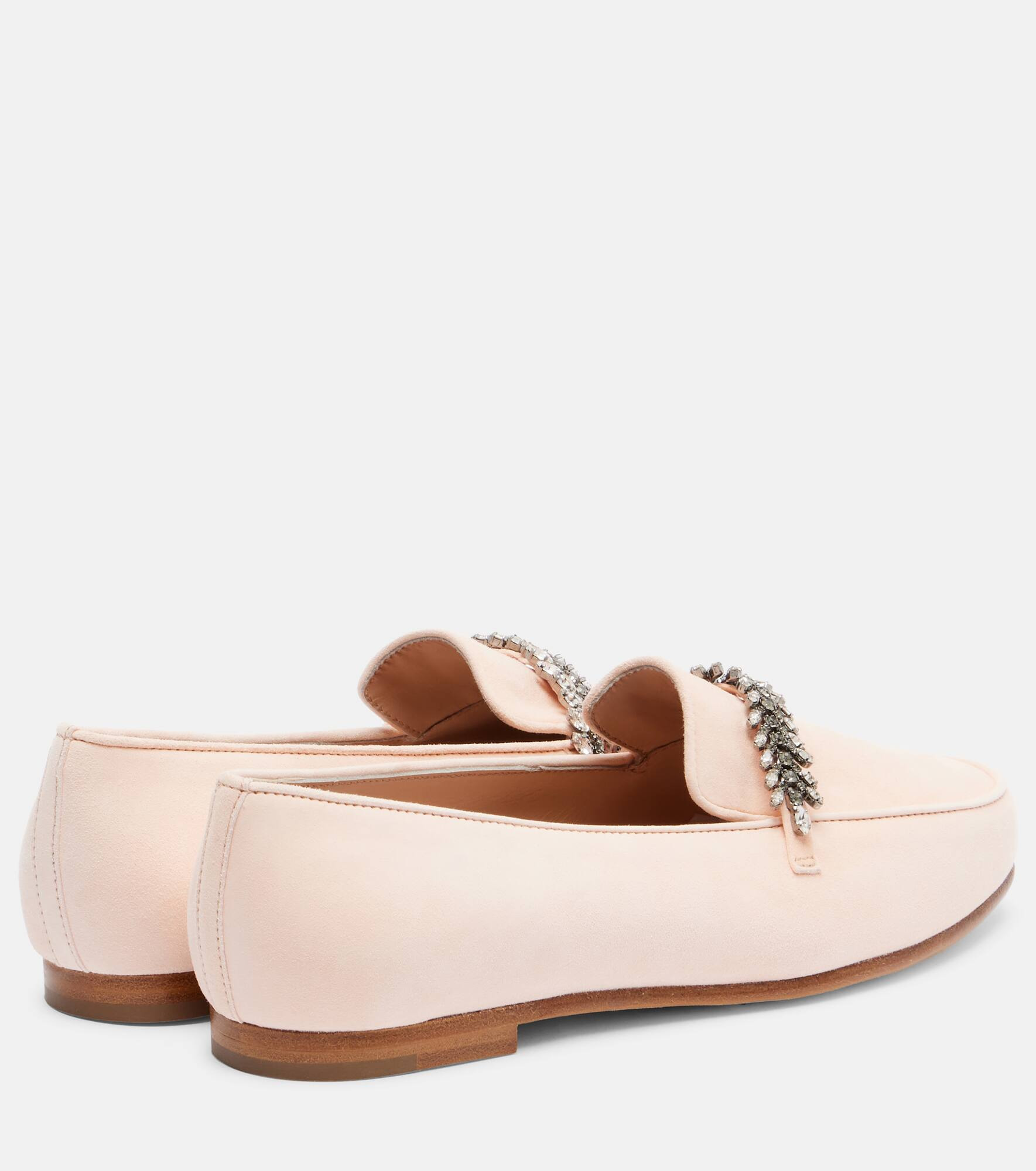 Pisufa embellished suede loafers - 2