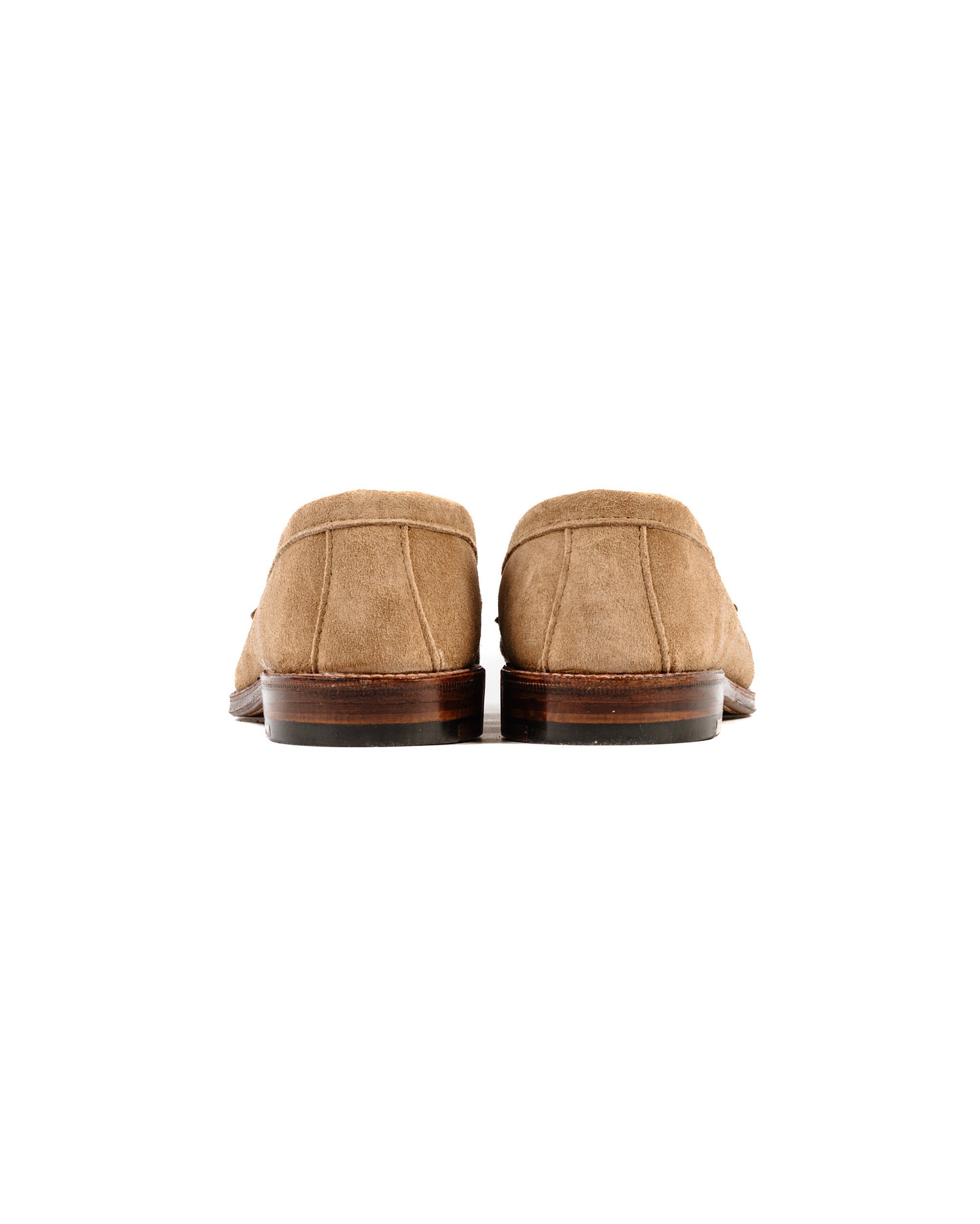 Unlined Leisure Handsewn Tan Suede 6244F - 5