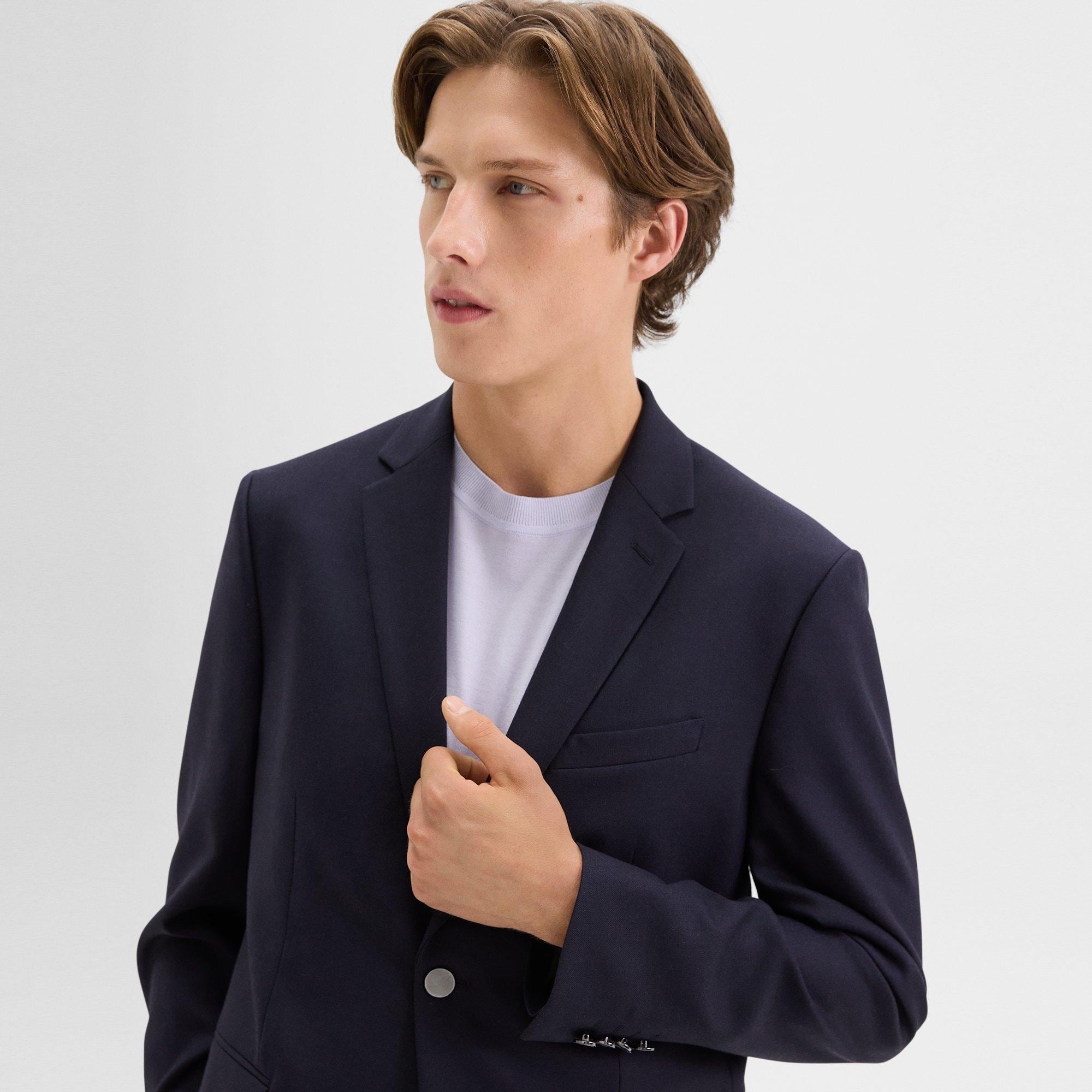 Nostrand Blazer in Stretch Flannel - 5