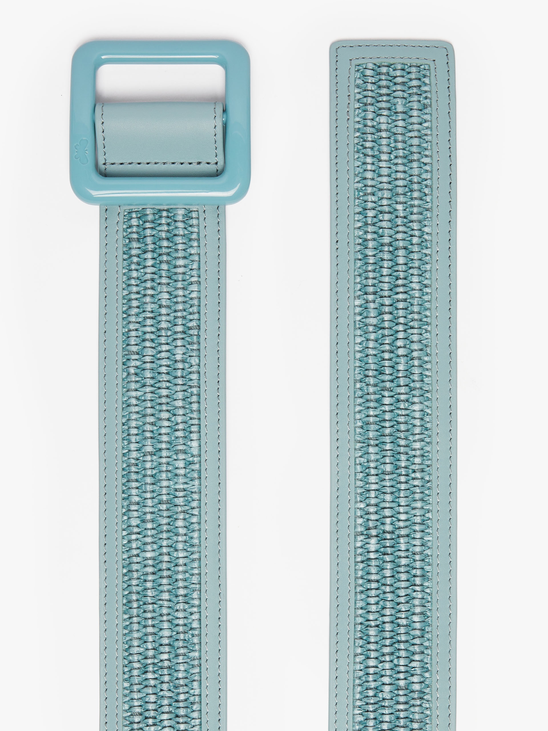 BOCCA Nylon and cotton raffia belt - 2