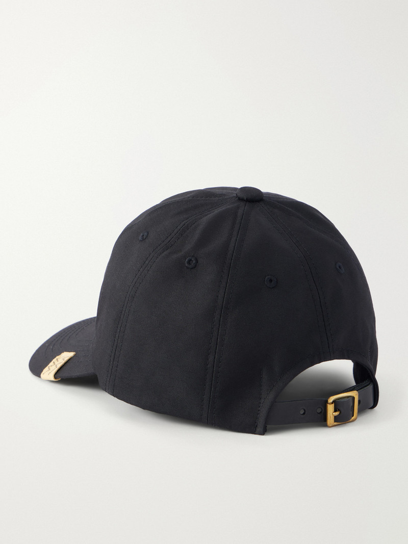 Excelsior Wool and Silk-Blend Twill Cap 4