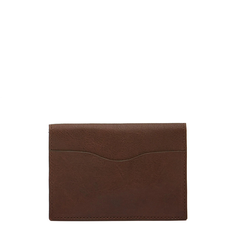 IL BISONTE Galileo Large Card Case Caffe outlook