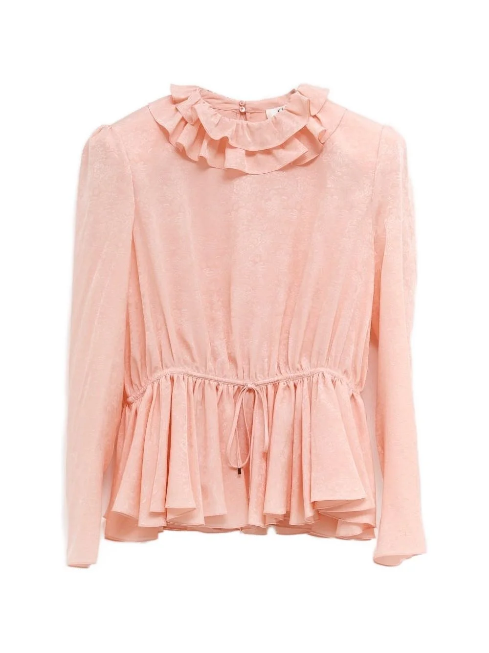 ruffled blouse - 1