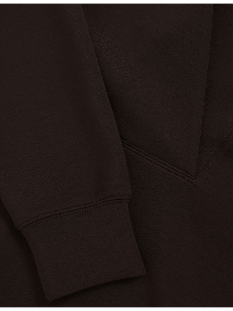 Annabel Shawl-Neck Long-Sleeve Jersey Top 5