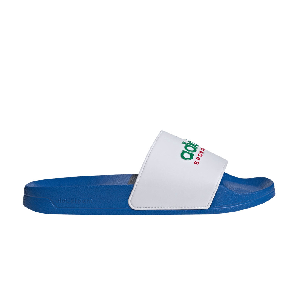 Adilette Shower Slides 'Bright Royal White' - 1