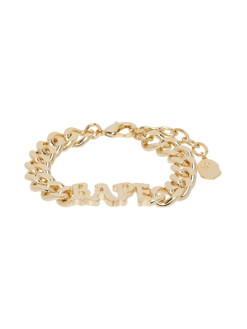 Gold 'Bape' Bracelet 1