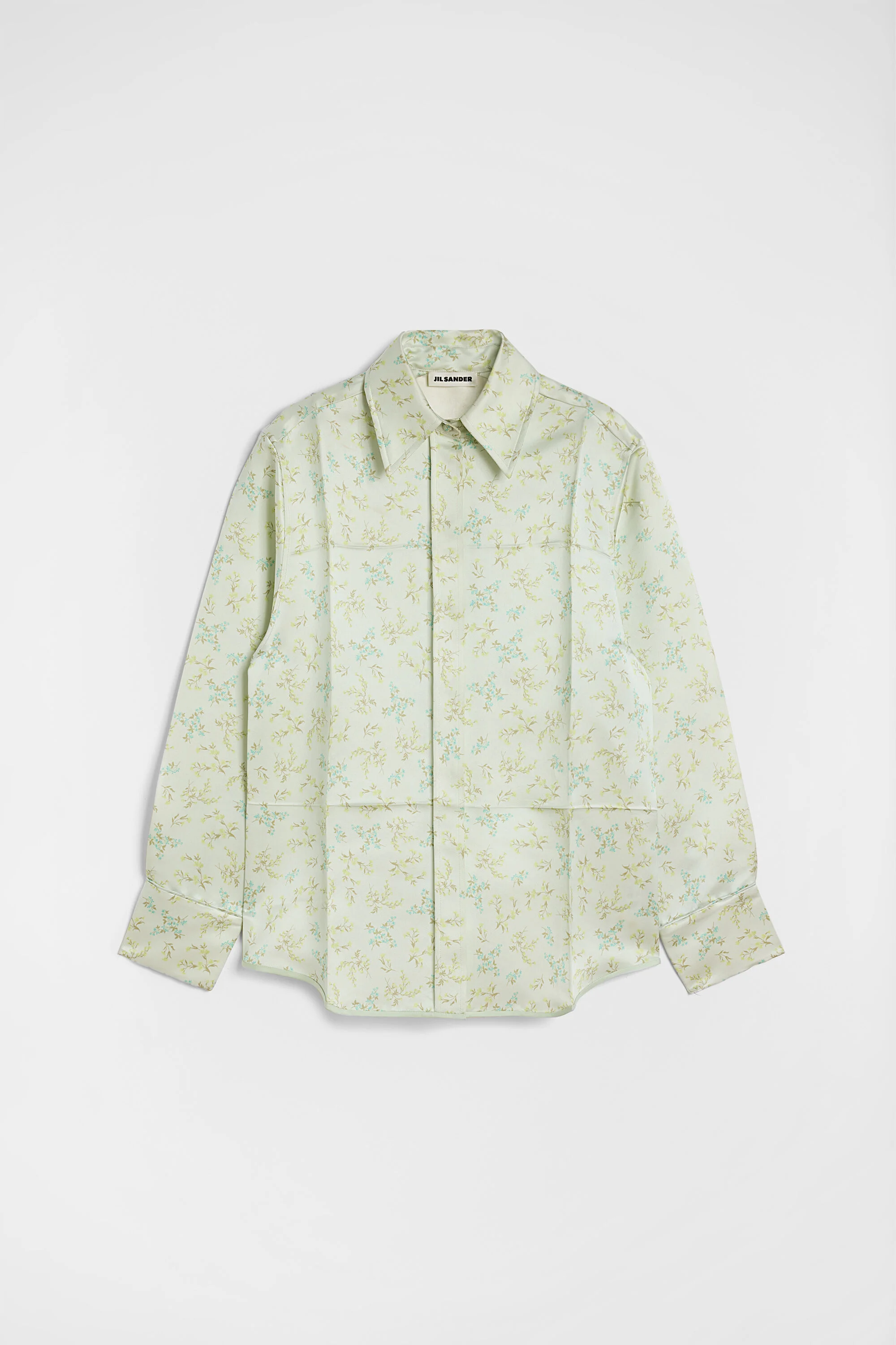 Silk Blend Printed Shirt - 1