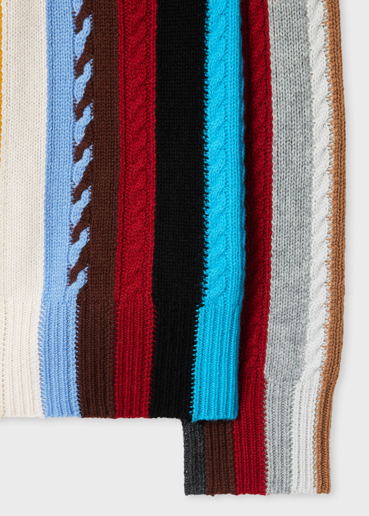 Women's 'Signature Stripe' Knitted Oversized Cardigan - 2