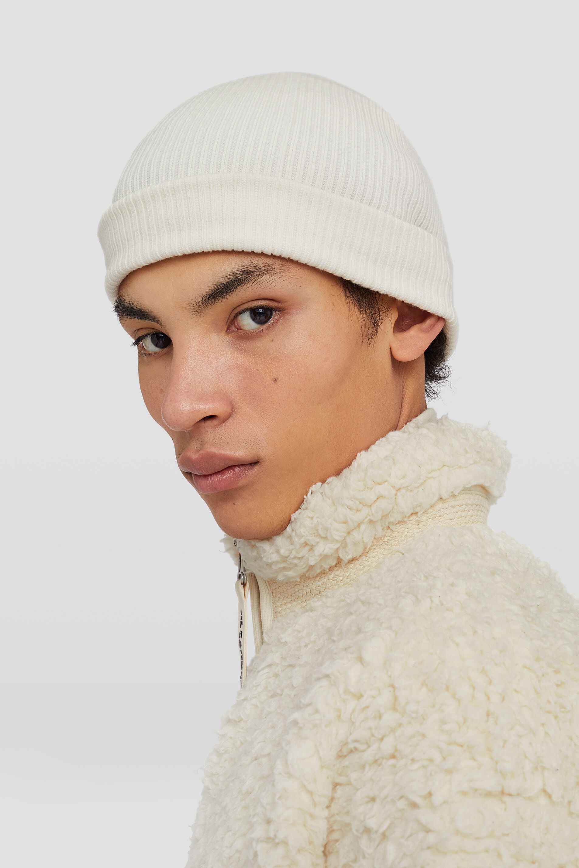 ☆関税込☆Jil Sander★BRUSHED EFFECT KNIT BEANIE★ Jil Sander - Brushed-Knit Silk Beanie Jil Sander
