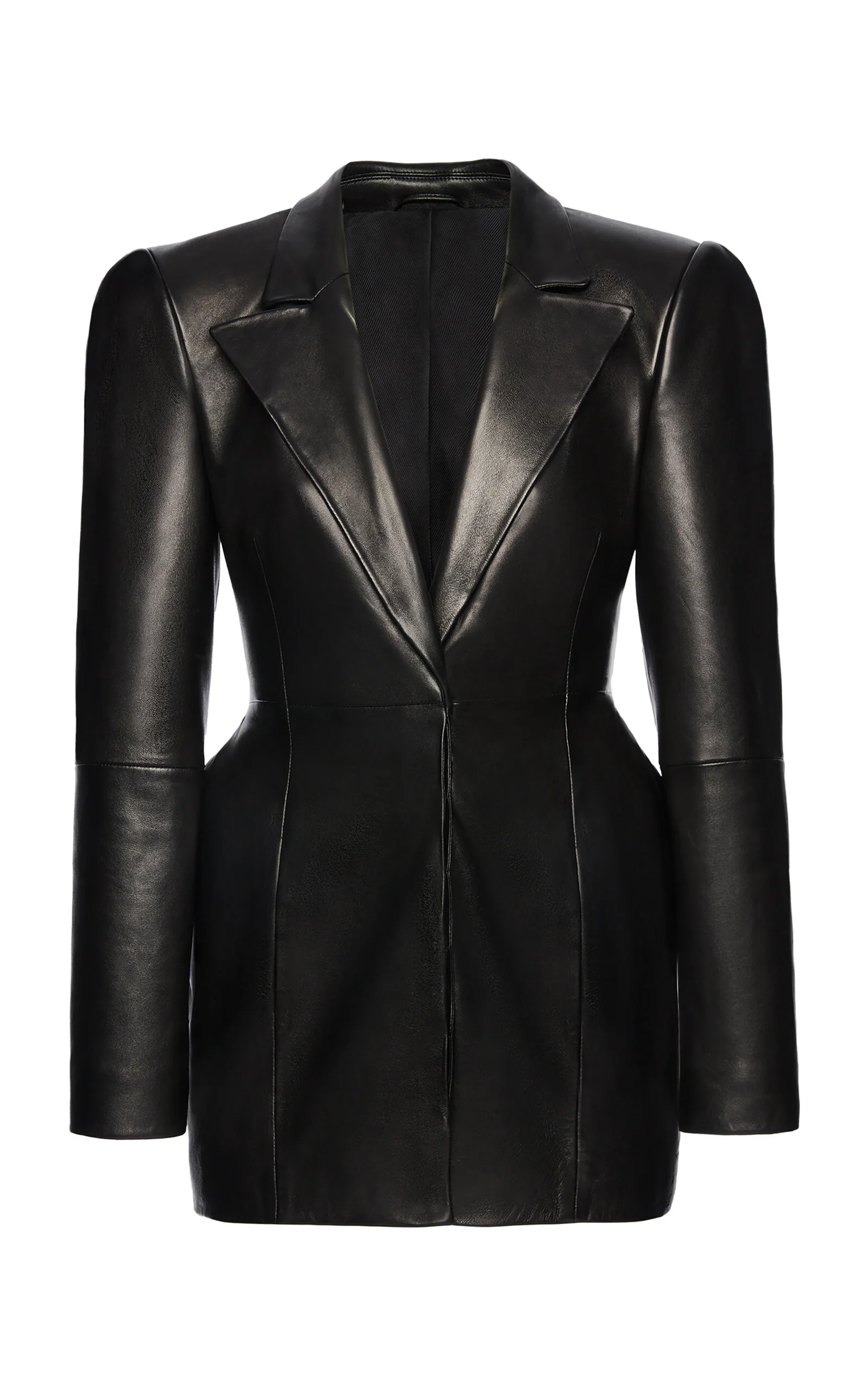 Tailored Leather Blazor black - 1