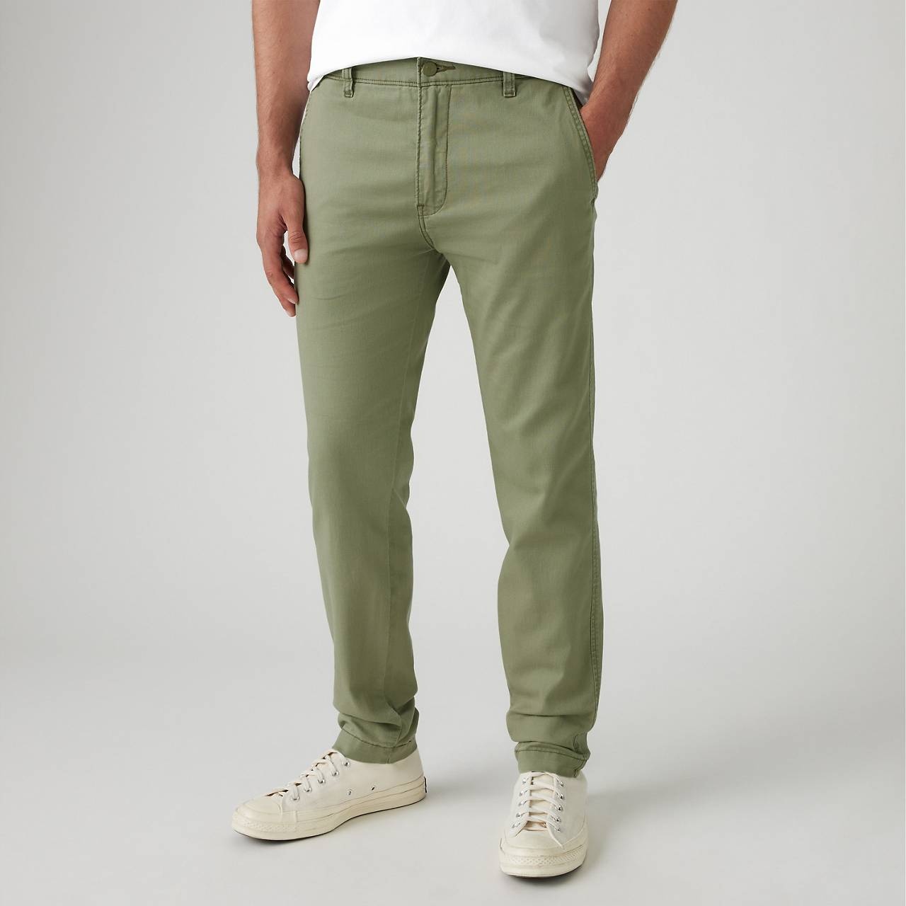 LEVI’S® XX CHINO STANDARD TAPER FIT COTTON LINEN MEN'S PANTS - 4