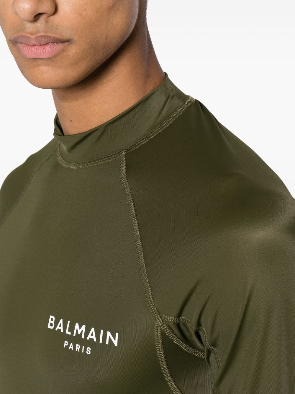logo-print long-sleeve T-shirt - 5