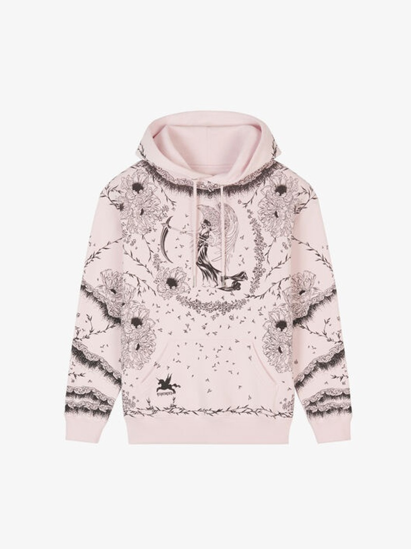 GOTHIC PRINTED HOODIE 1