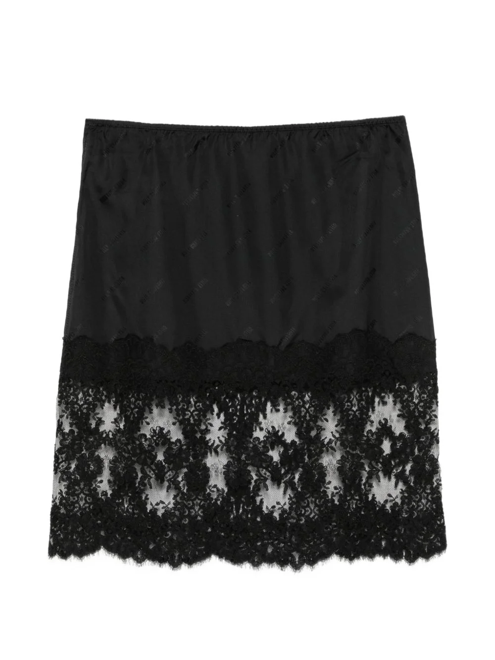 Fondo lace-trim midi skirt - 1