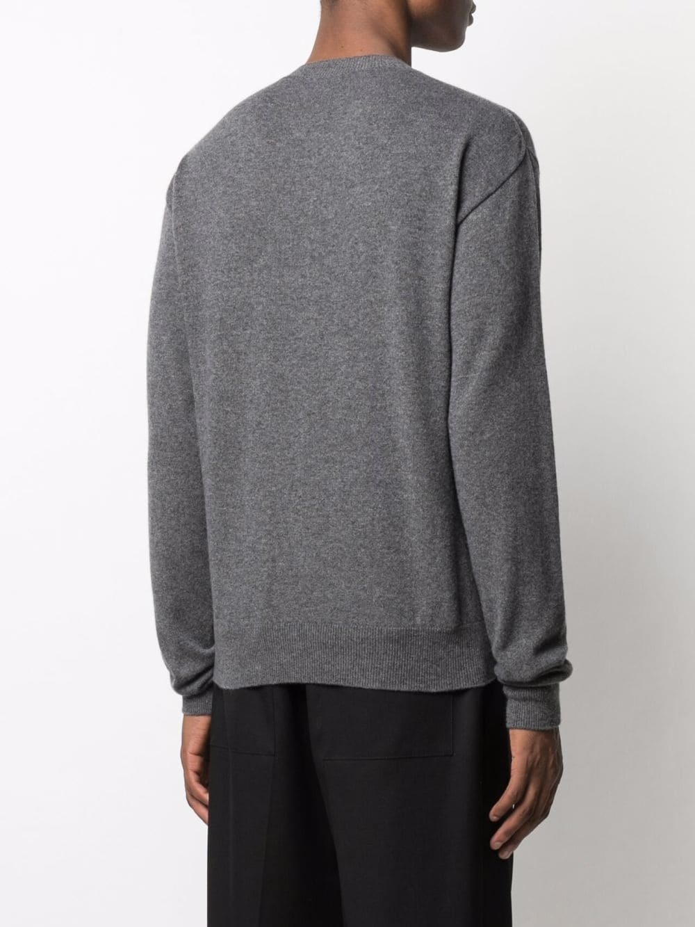 crew-neck cashmere jumper - 4