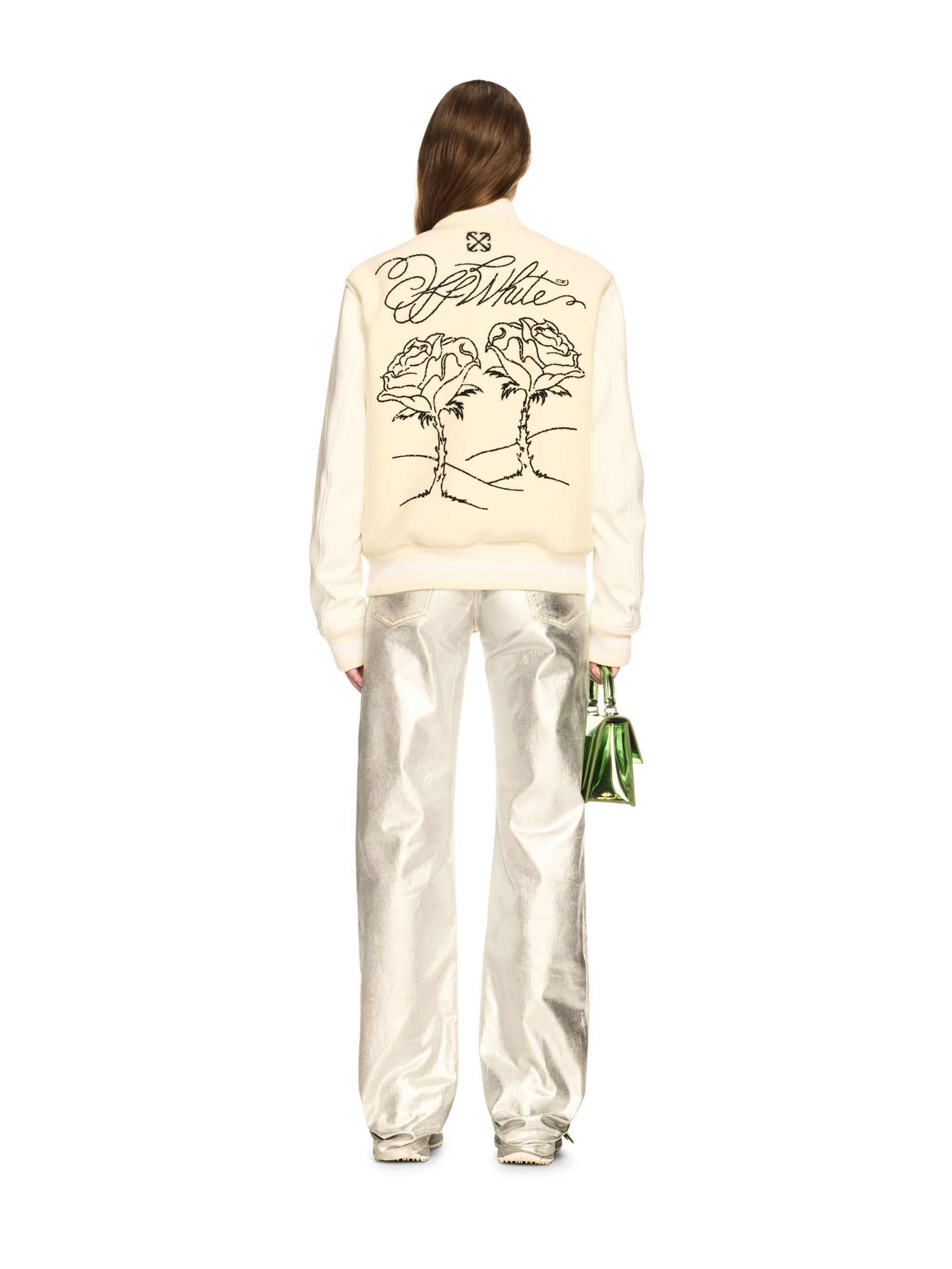 White Rose Valley Varsity Jacket - 4