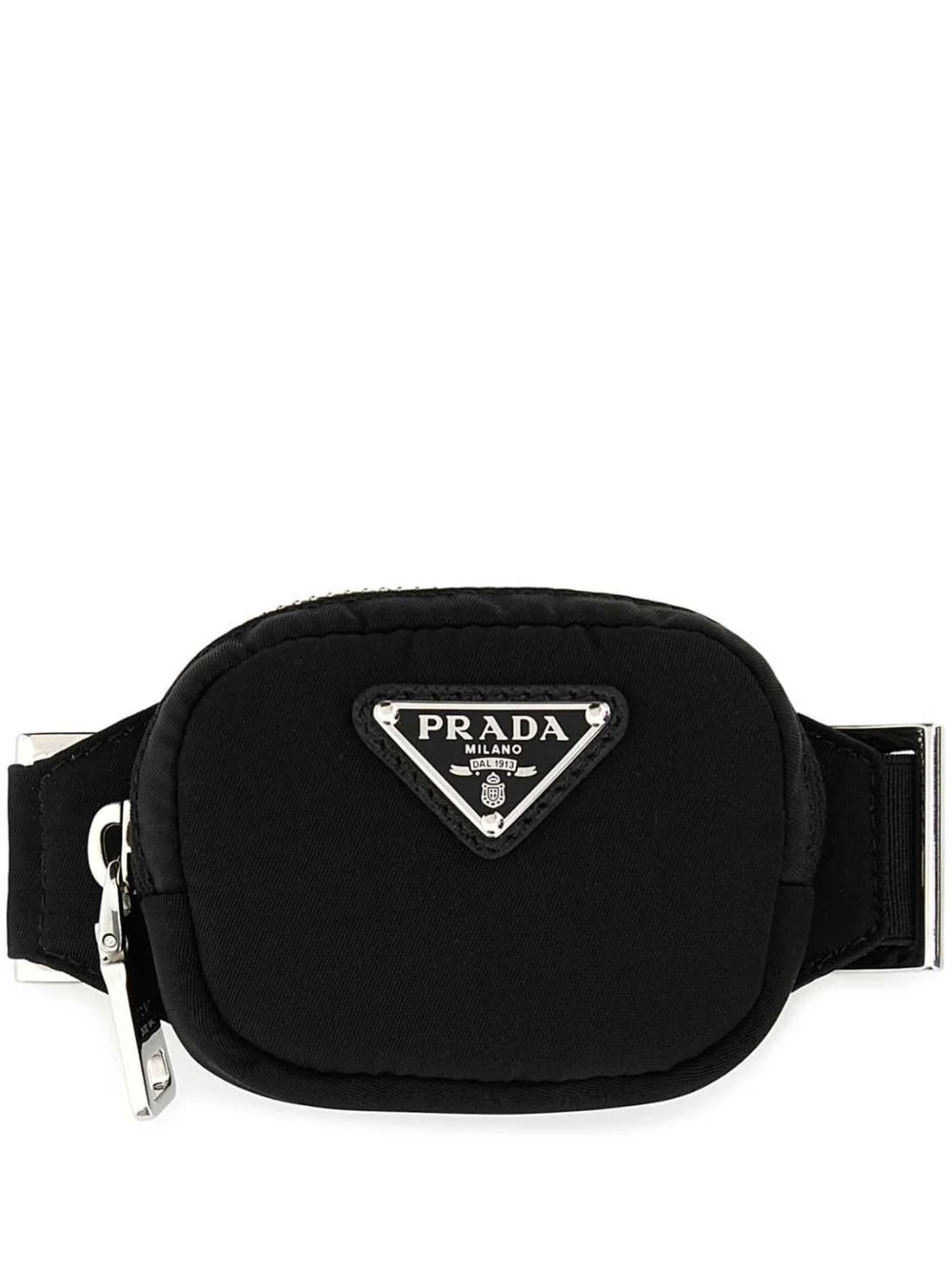 logo-plaque belt bag - 1
