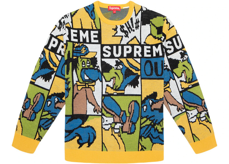 Supreme Cartoon Sweater Multicolor 1