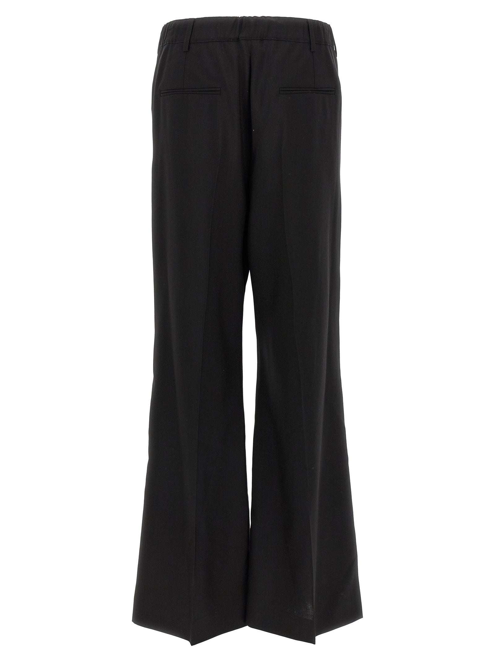 Tropical Wool Pants Black - 2