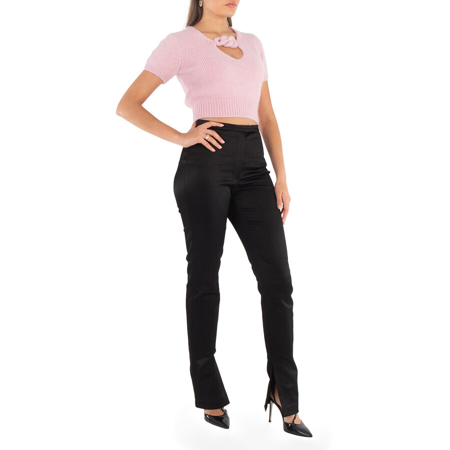 Alexander Wang Stretch-Satin Tailored Legging - 6