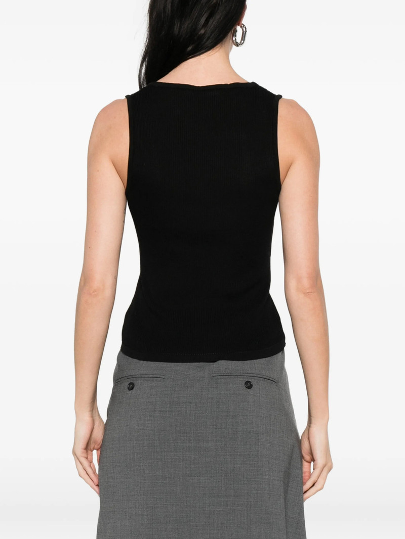 NICCOLÒ PASQUALETTI Niccolò Pasqualetti Corda Ribbed Tank Top outlook