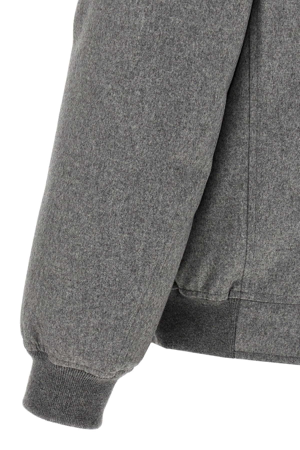 Sherling neck bomber jacket - 4