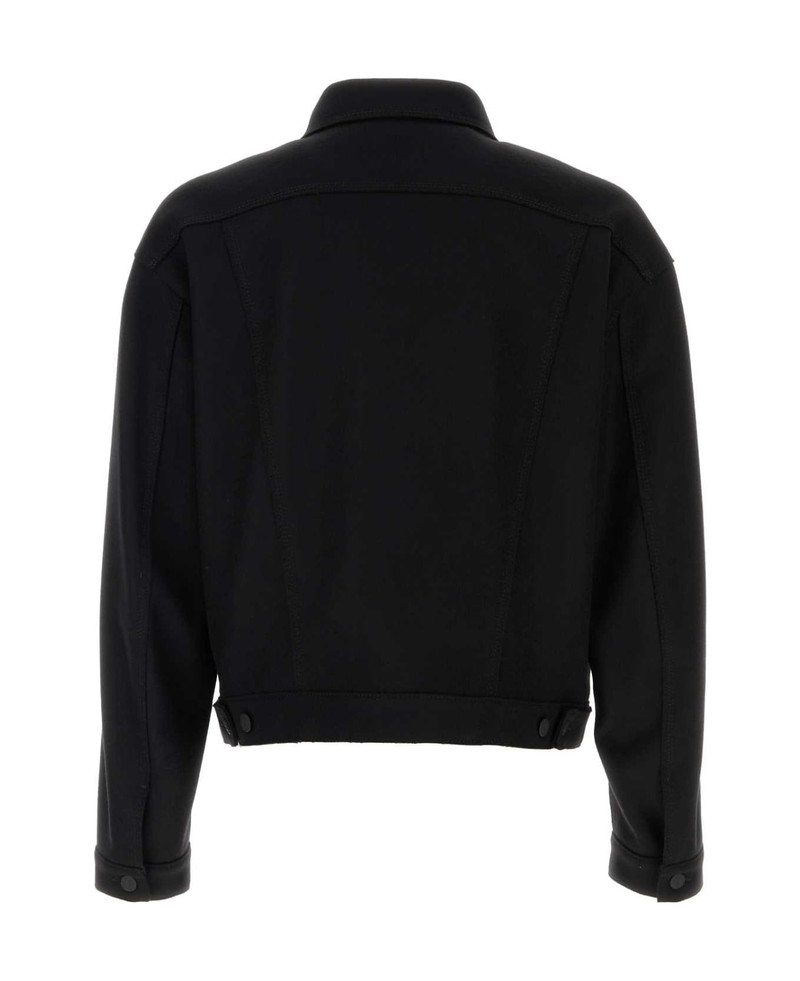 DSQUARED2 Black Wool Blend Wool Jean Jacket outlook