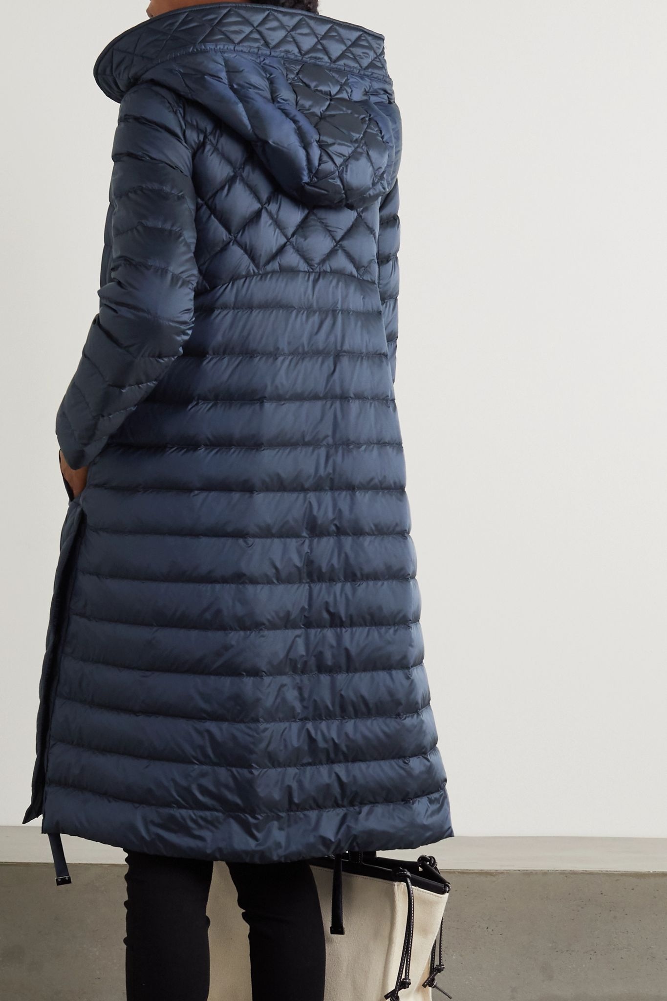 The Cube hooded quilted shell down jacket - 3