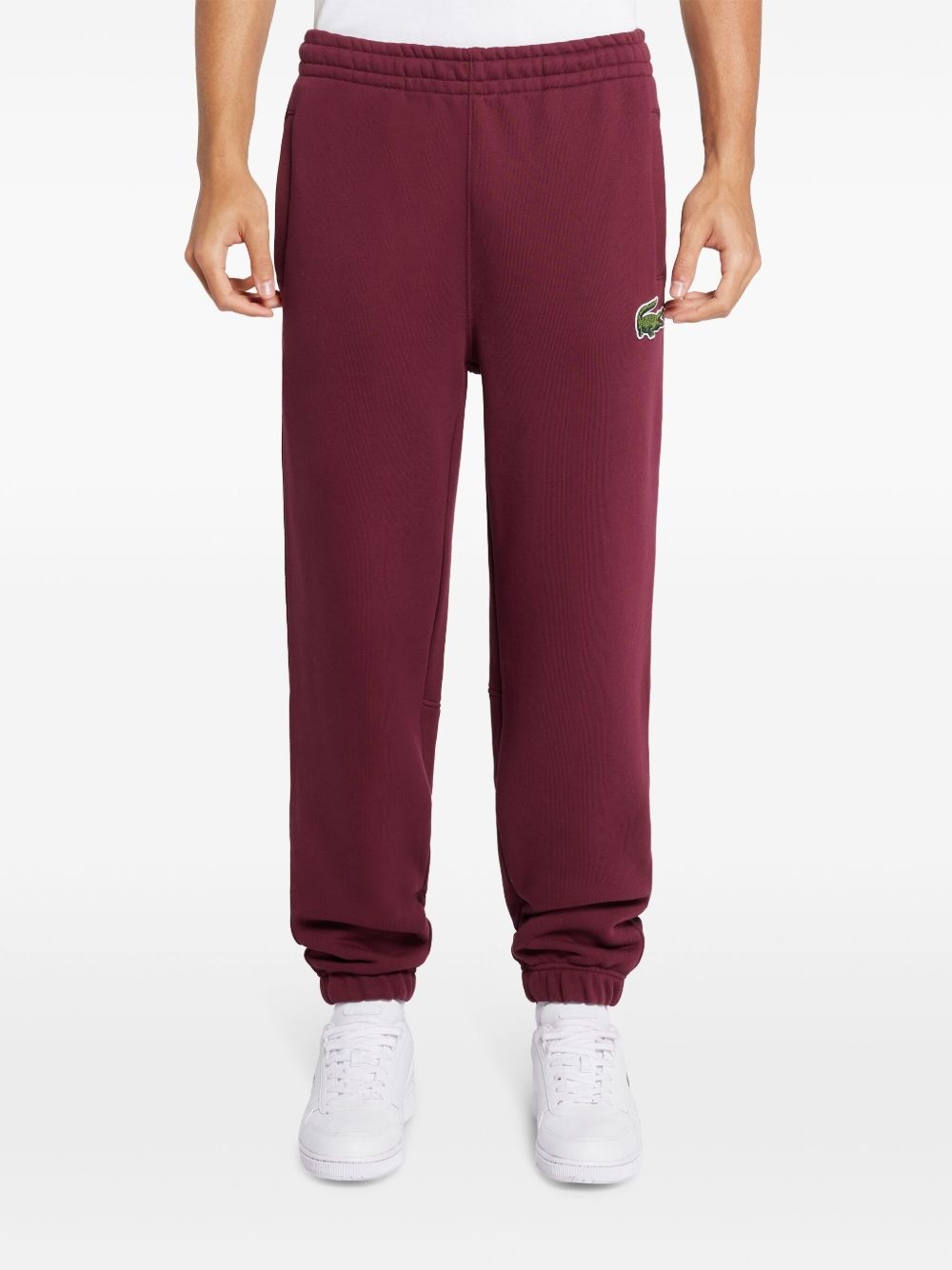 logo-patch track trousers - 3