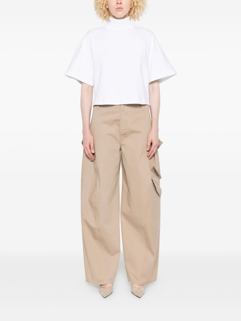 cotton cargo trousers - 2