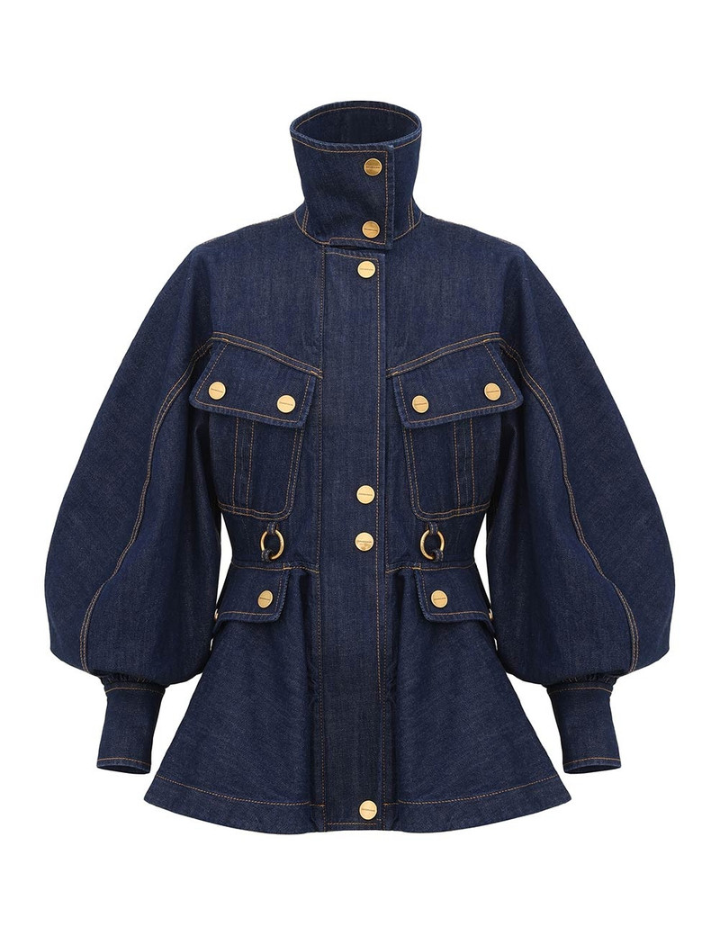 LUNA DENIM UTILITY JACKET 1