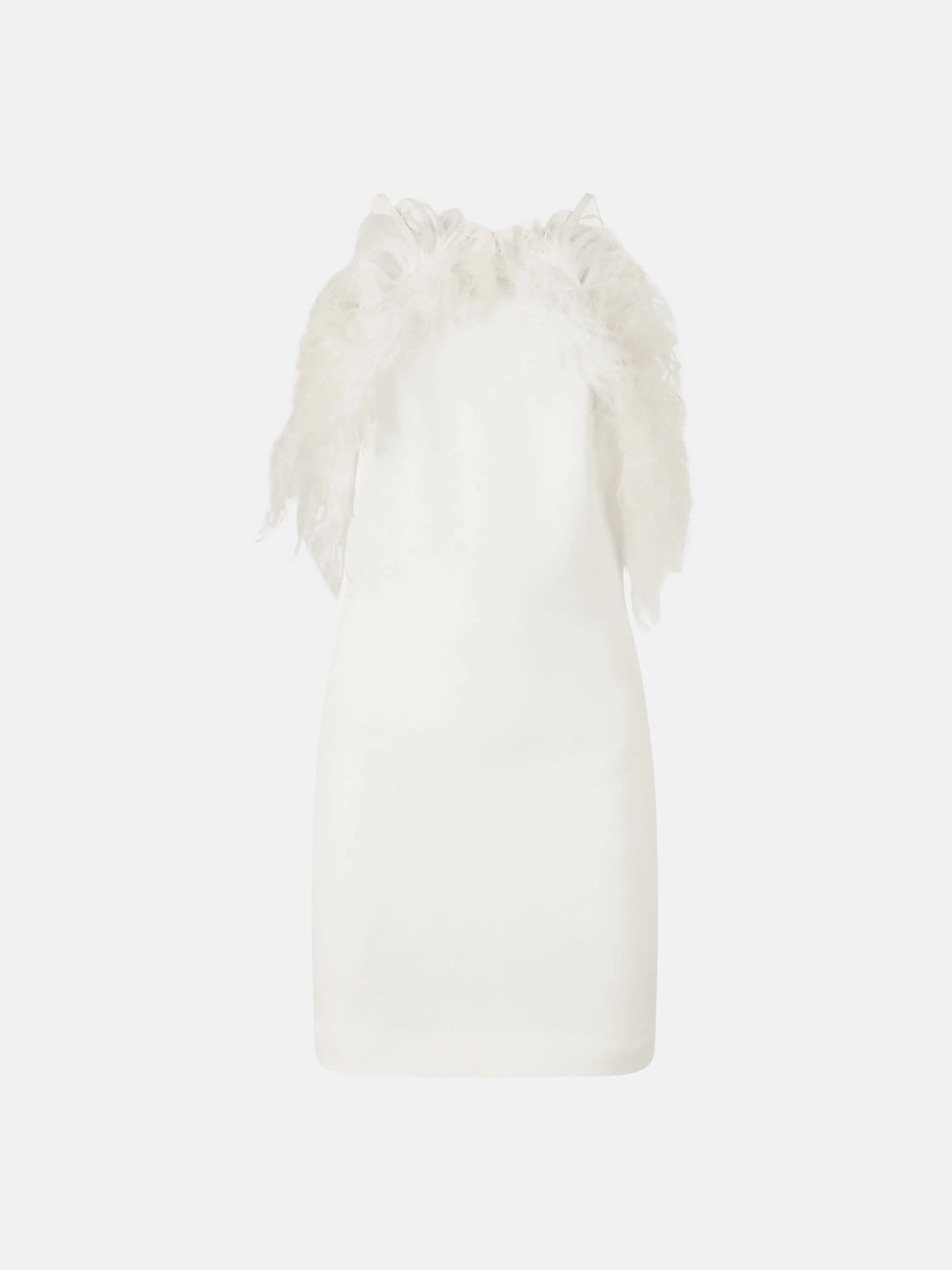 WHITE MINI DRESS - 1