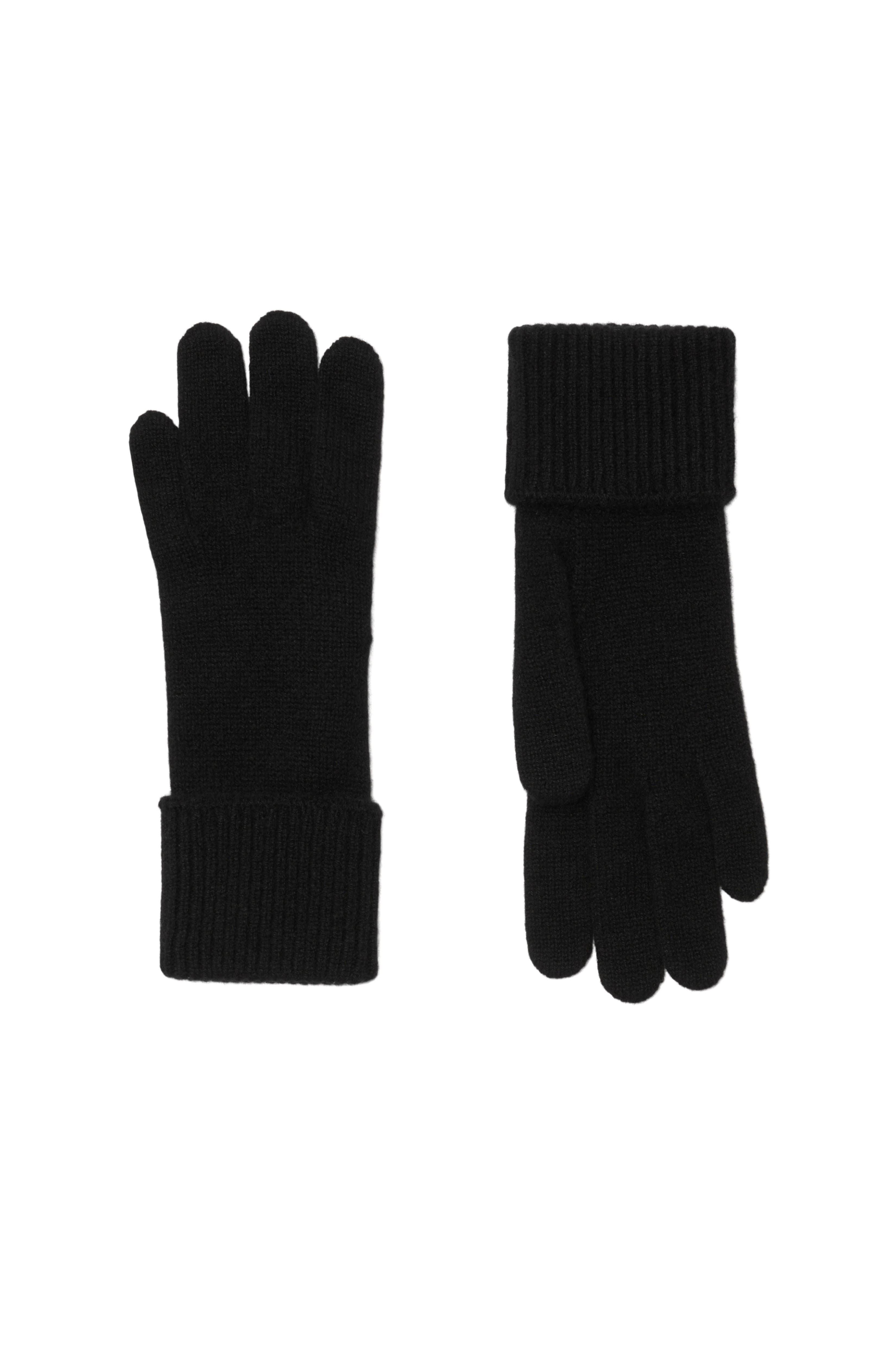 burberry Cashmere Blend Gloves in Black at Nordstrom - 2