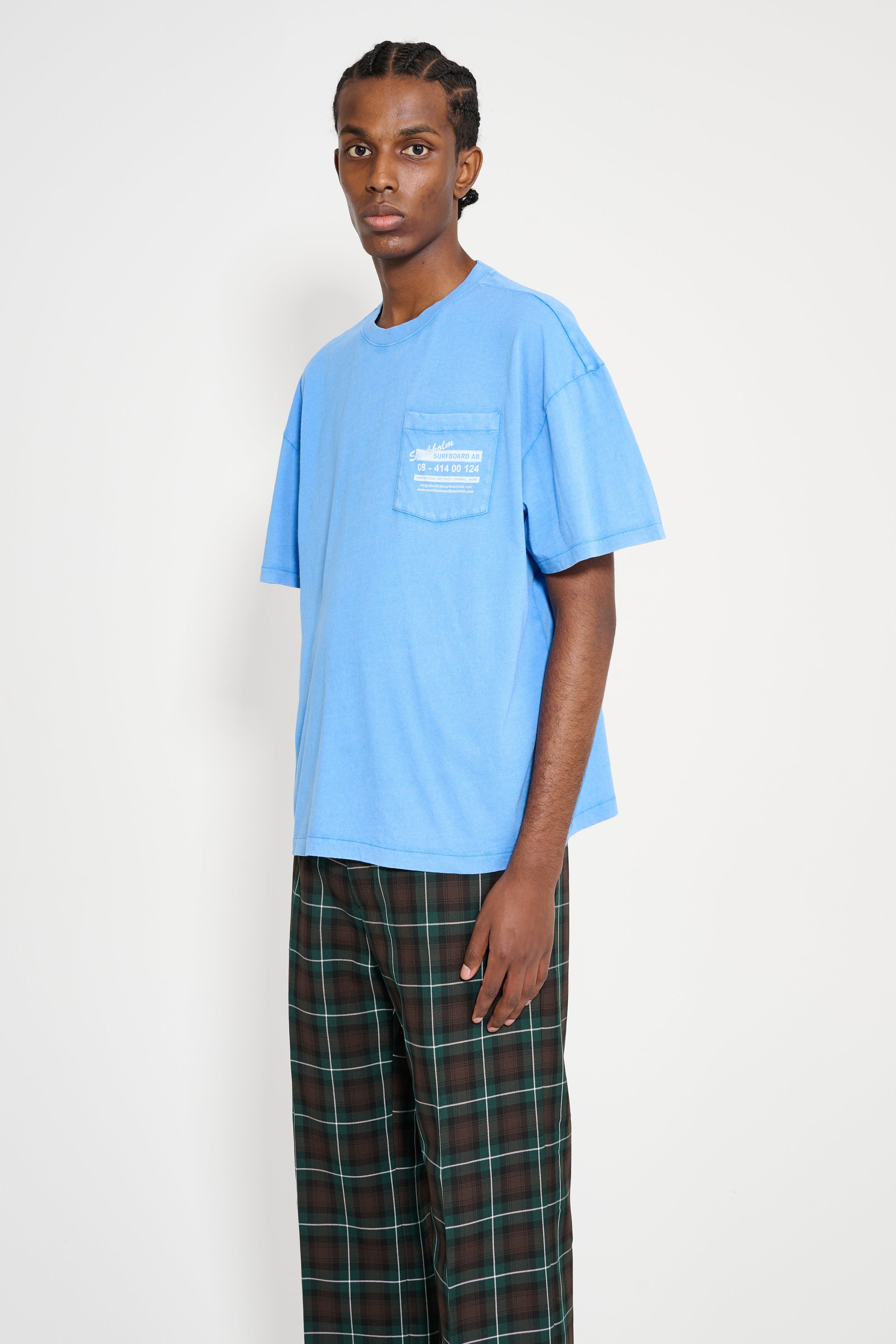 STOCKHOLM SURFBOARD CLUB PRINTED POCKET T-SHIRT WORK OCEAN - 2