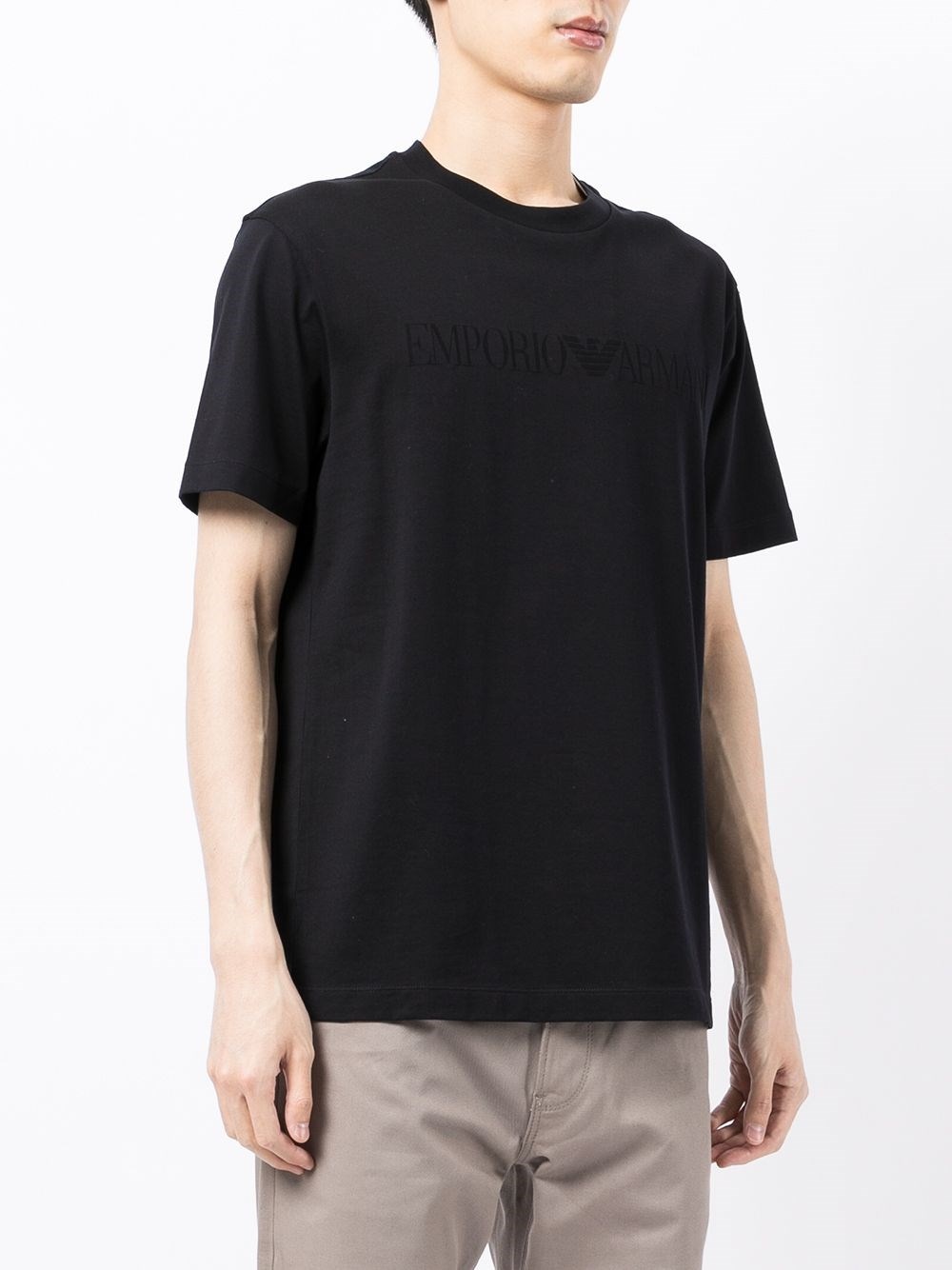Logo cotton t-shirt - 3