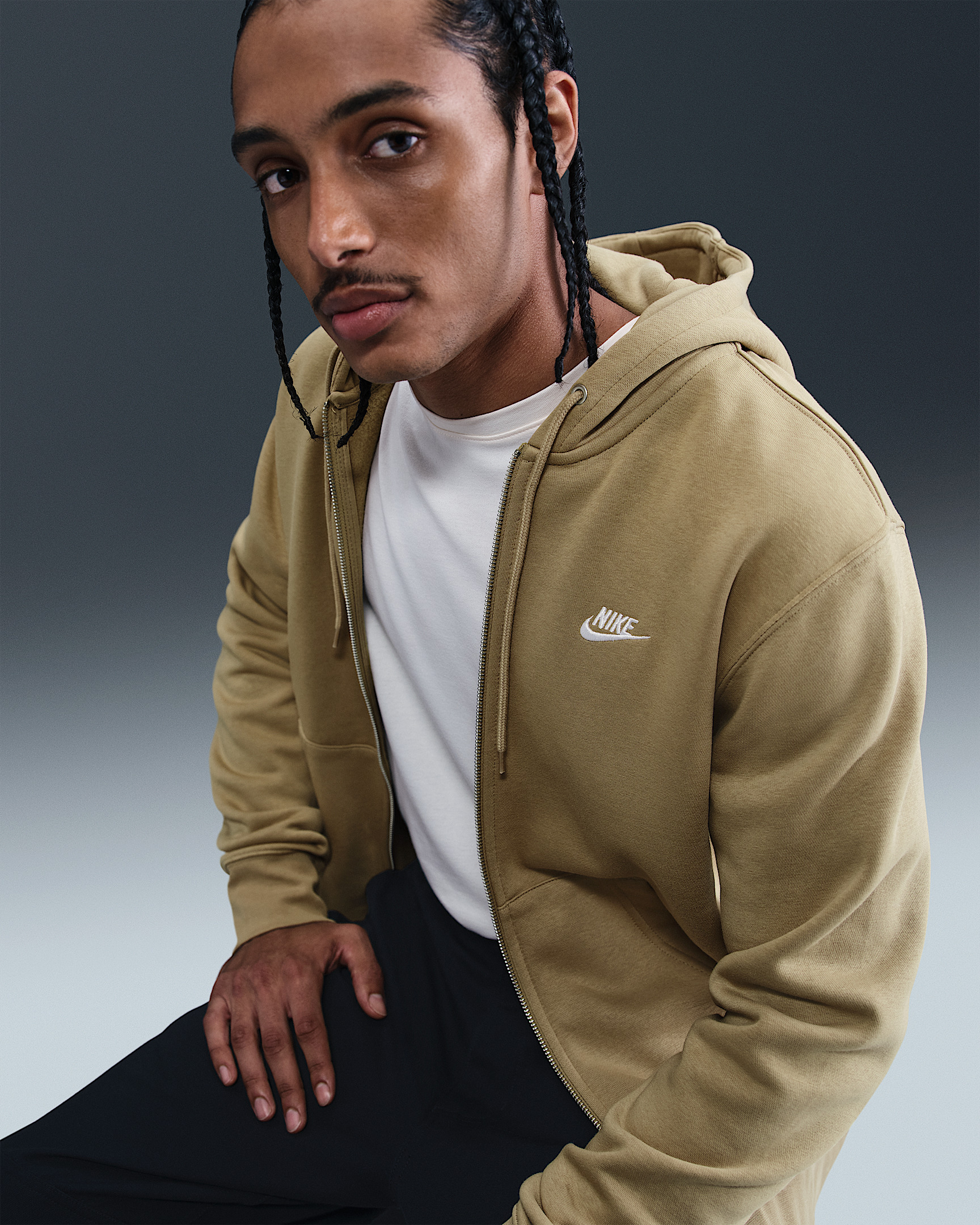 Nike Club Men's Full-Zip Fleece Hoodie - 3