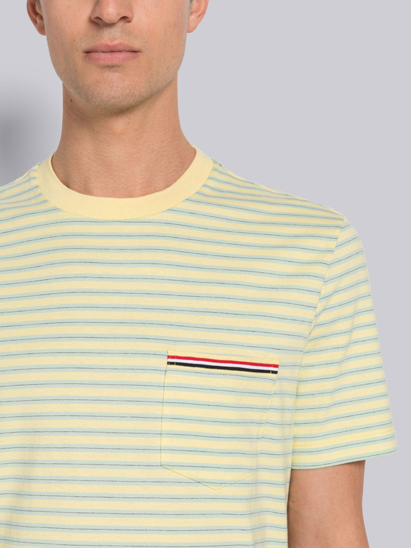 JERSEY STRIPE SHORT SLEEVE POCKET TEE 5