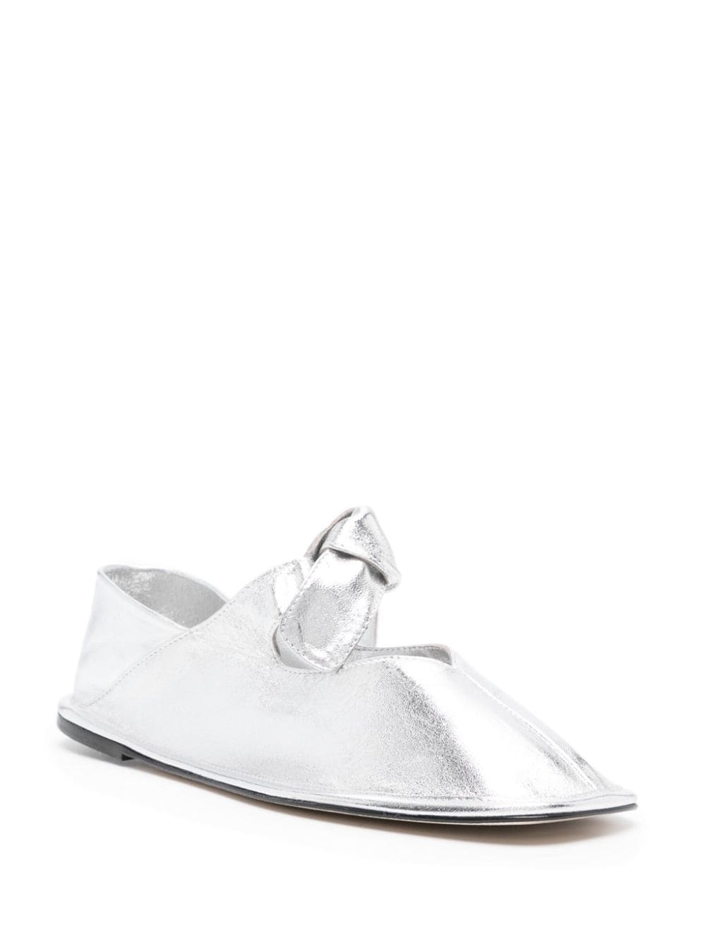 Llasada metallic ballerina shoes - 2