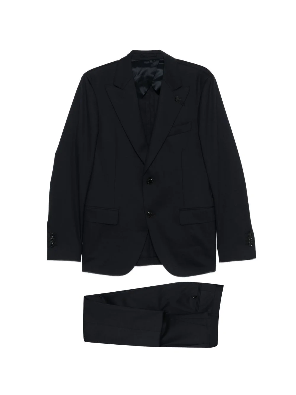 buttoned suit - 1