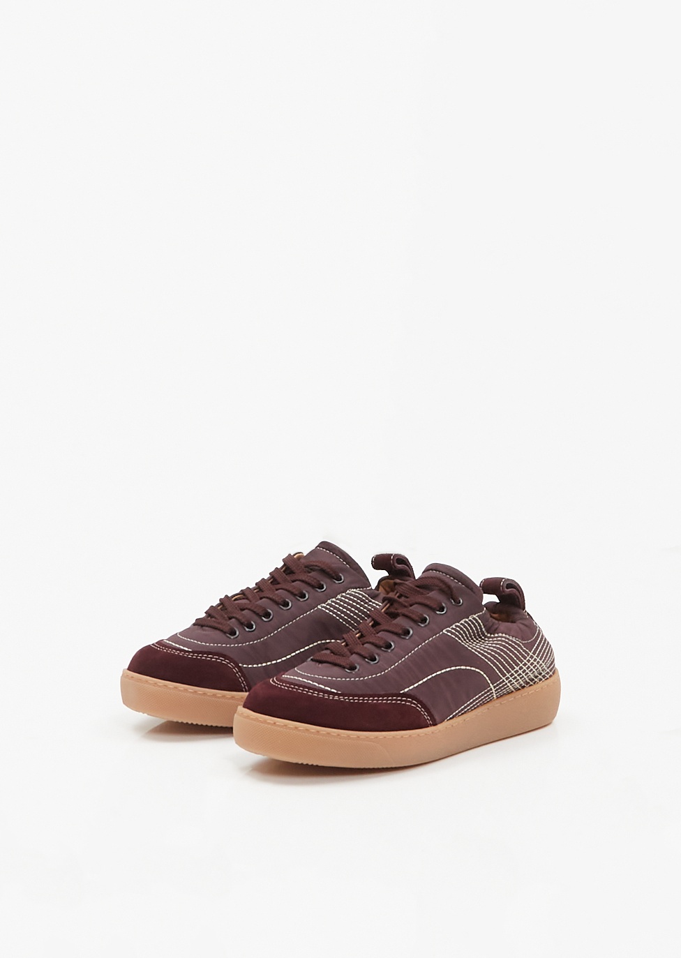 New Cassetta Sneaker — Bordeaux - 2