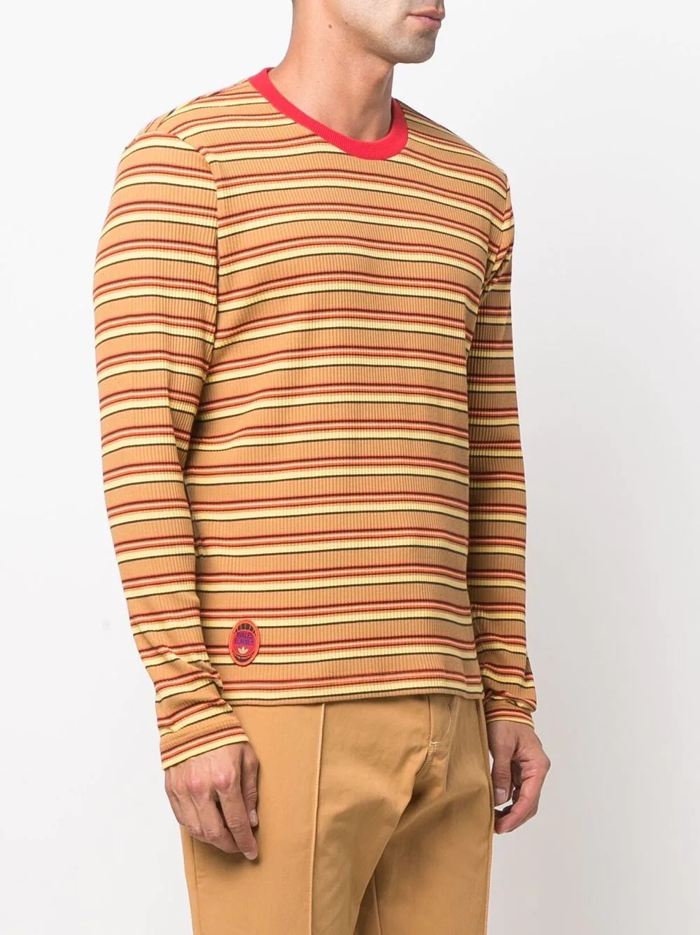 striped long-sleeve T-shirt - 3