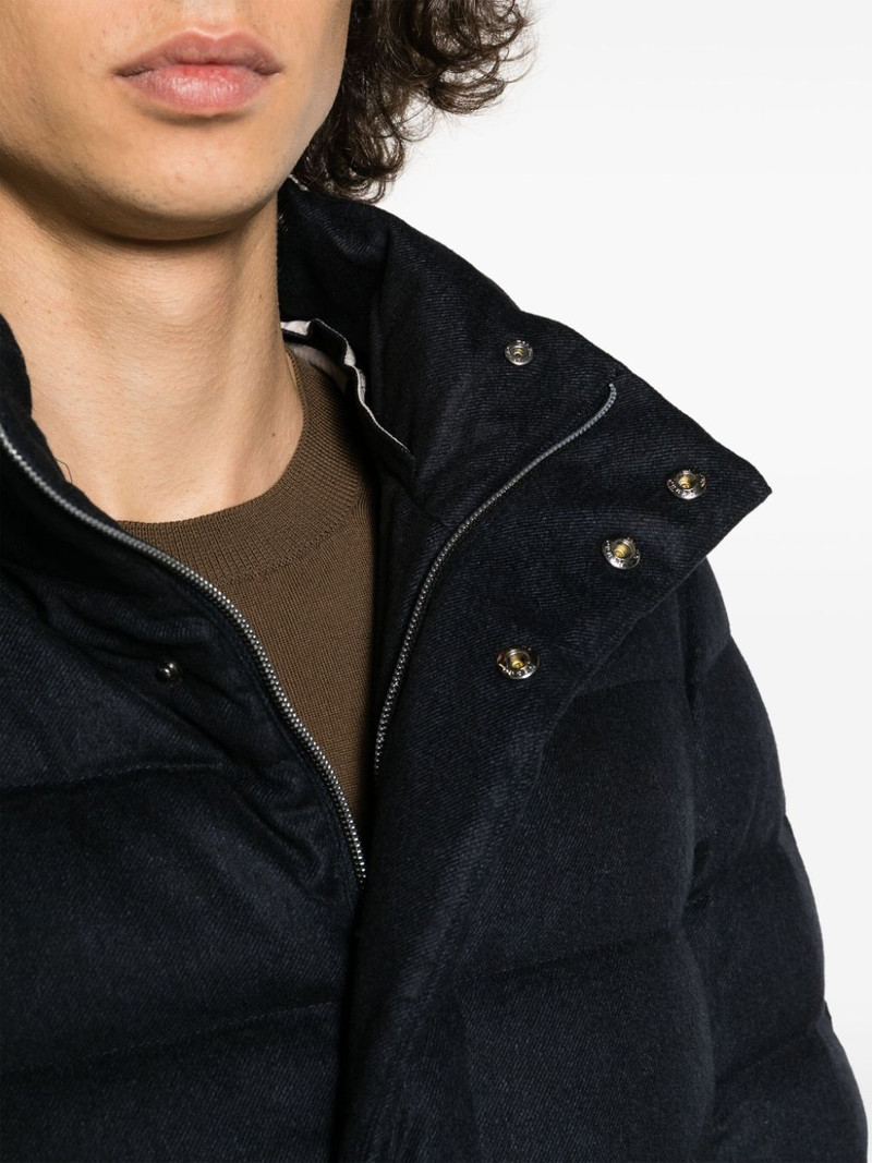 water-repellent padded parka 6