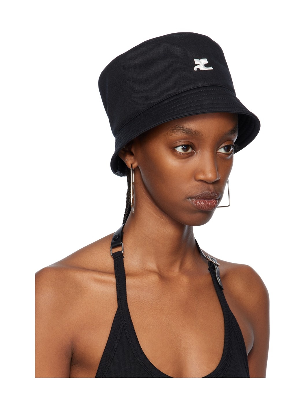 Black Signature Bucket Hat - 2