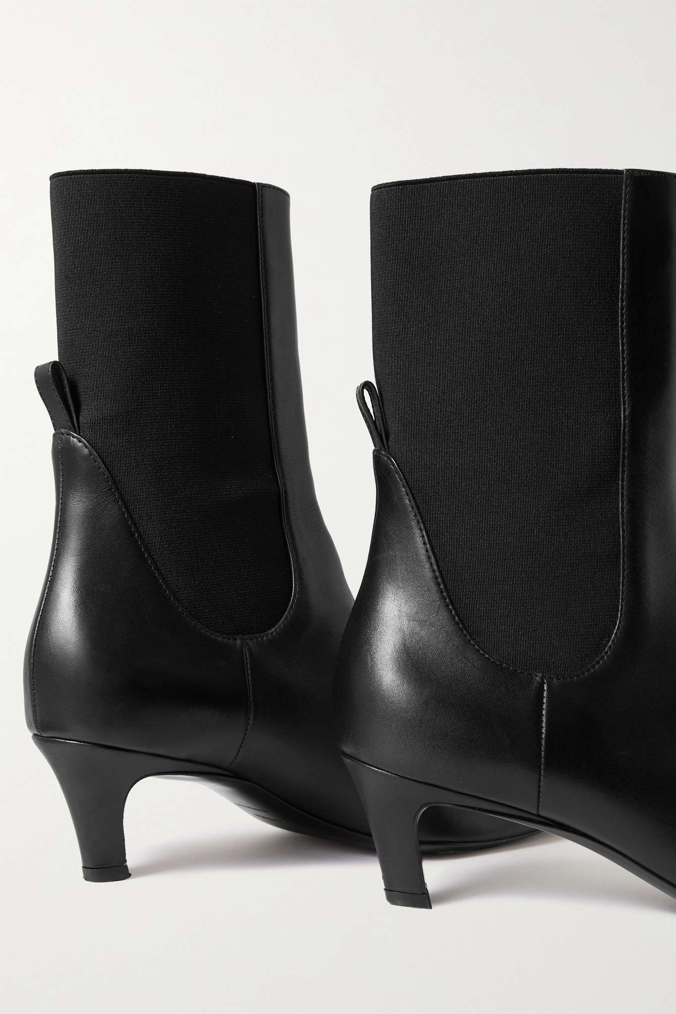 The Mid Heel leather ankle boots - 4