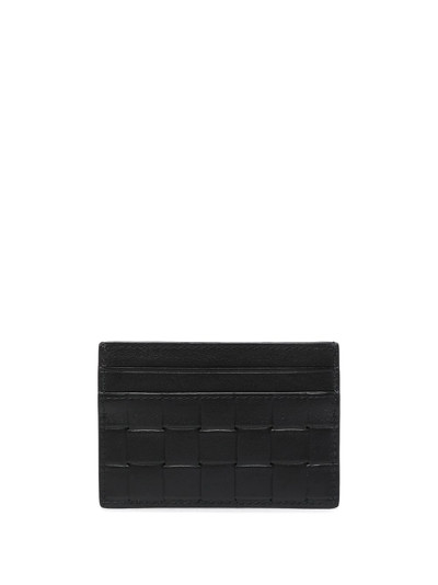 Bottega Veneta Printed Grid cardholder outlook