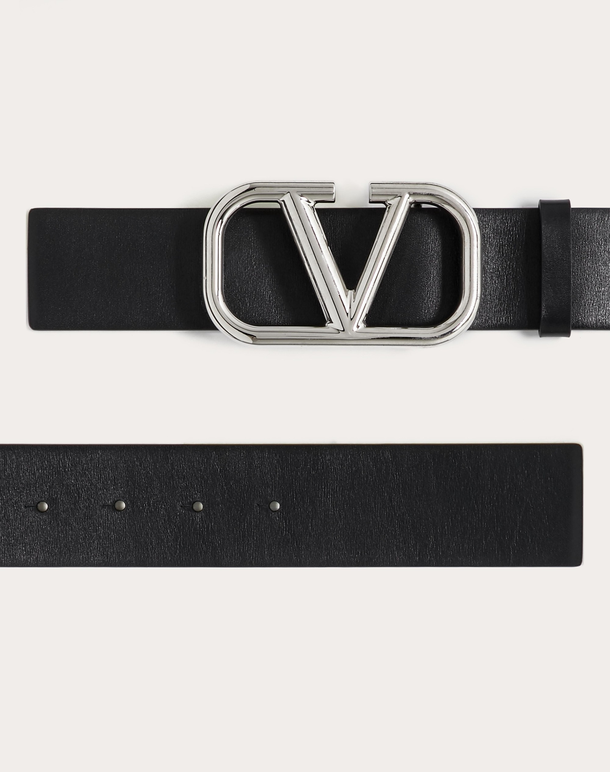 VLOGO SIGNATURE CALFSKIN BELT 40 MM - 3